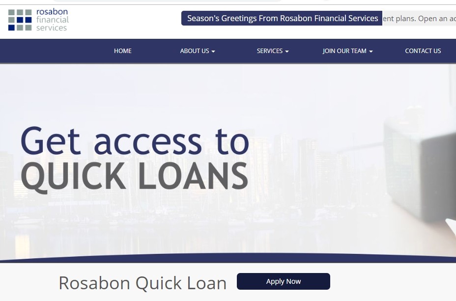 Rosabon Finance Quick Loan